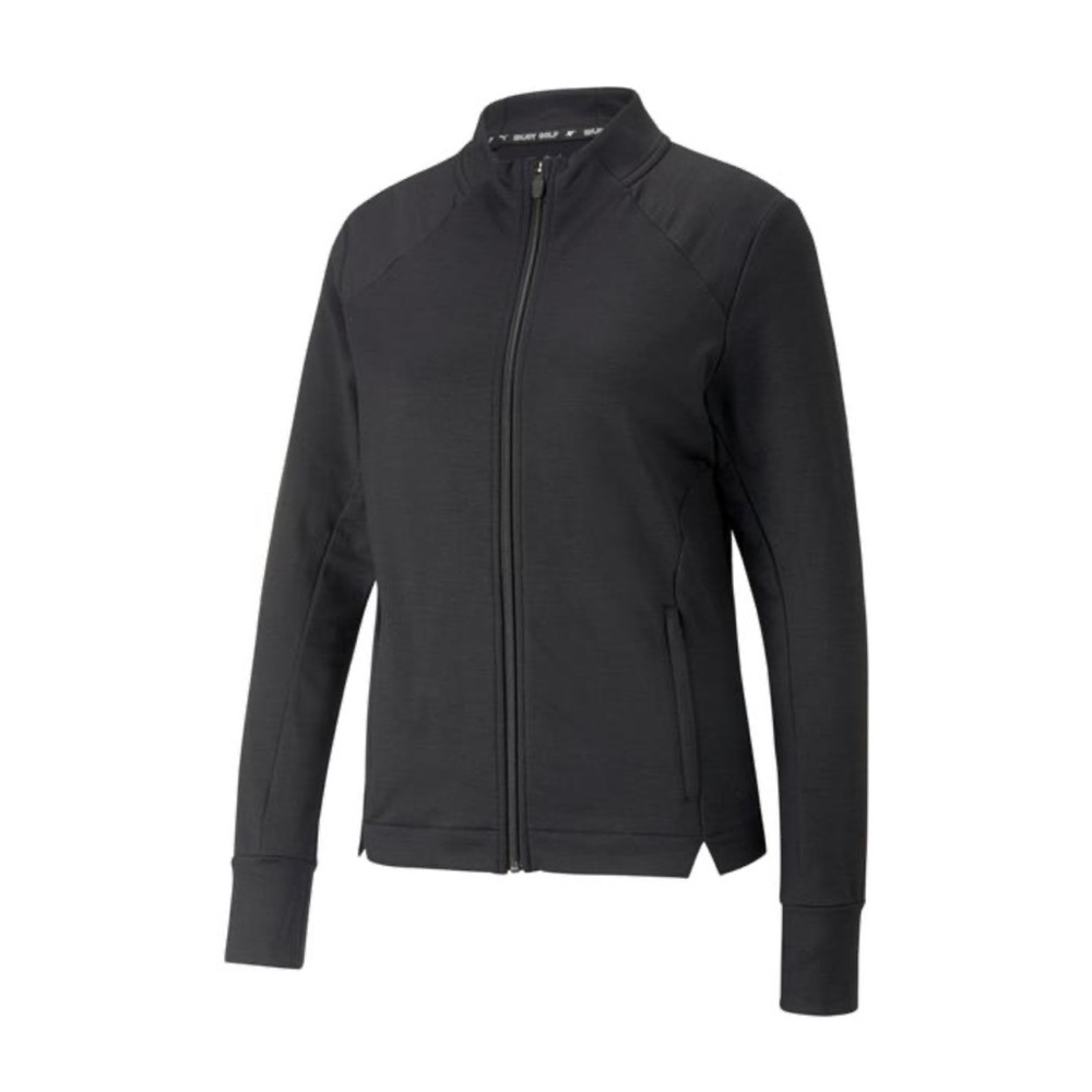 PUMA Women’s Golf Cloudspun Heather Full Zip Jacket - Size M